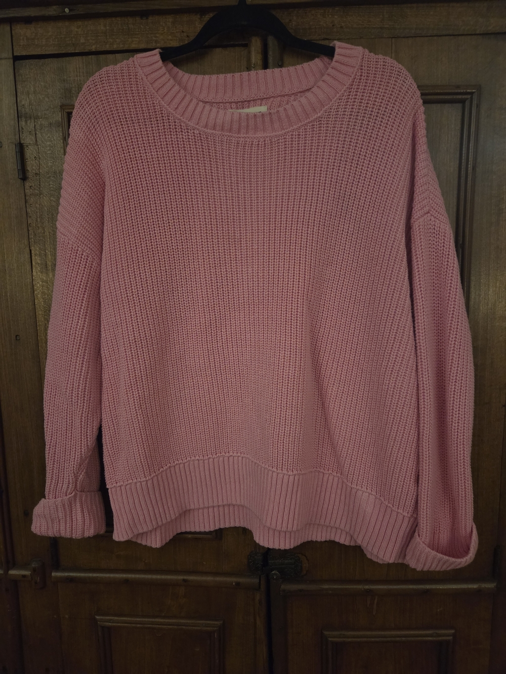 Lucky Brand Dusty Rose Crewneck Sweater